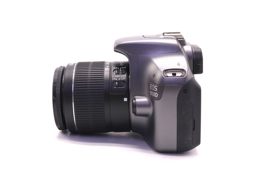 Canon EOS 1100D kit gray в упаковке (пробег 590 кадров)