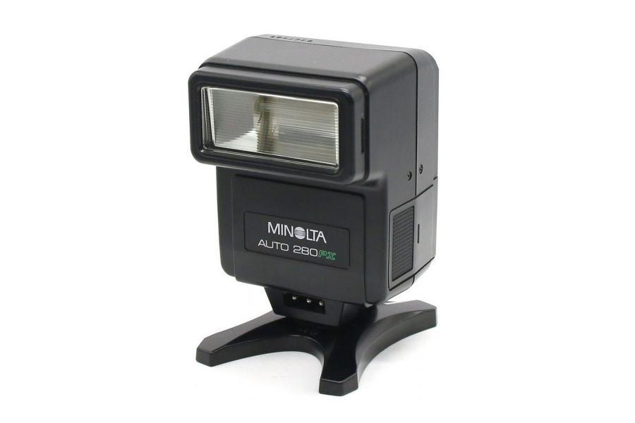 Фотовспышка Minolta 280PX Auto в упаковке