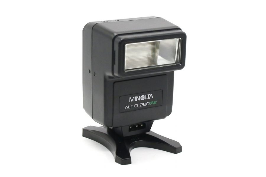 Фотовспышка Minolta 280PX Auto в упаковке