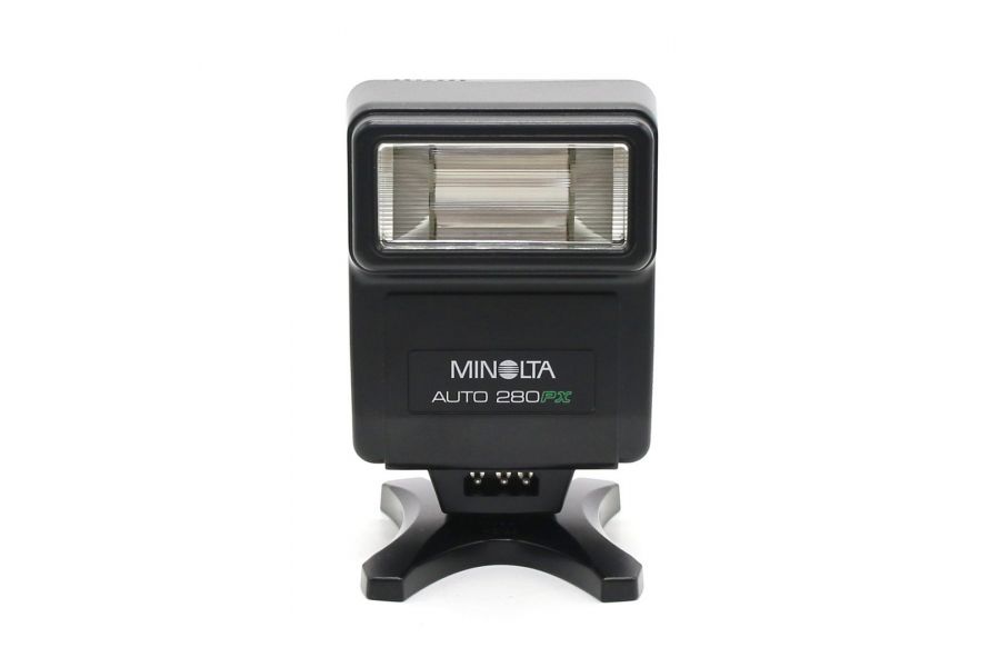Фотовспышка Minolta 280PX Auto в упаковке