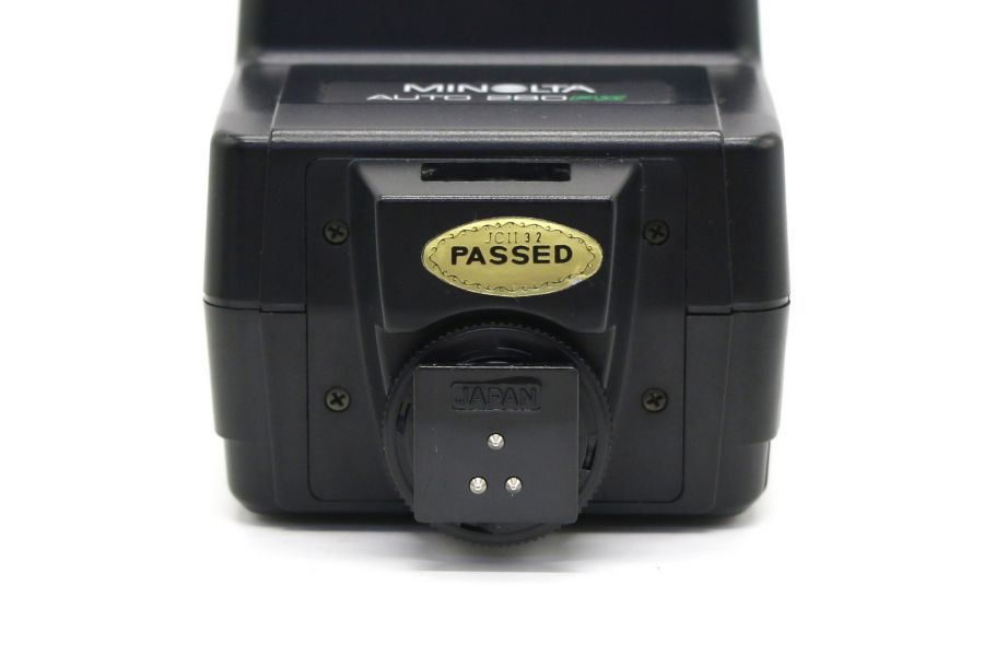 Фотовспышка Minolta 280PX Auto в упаковке