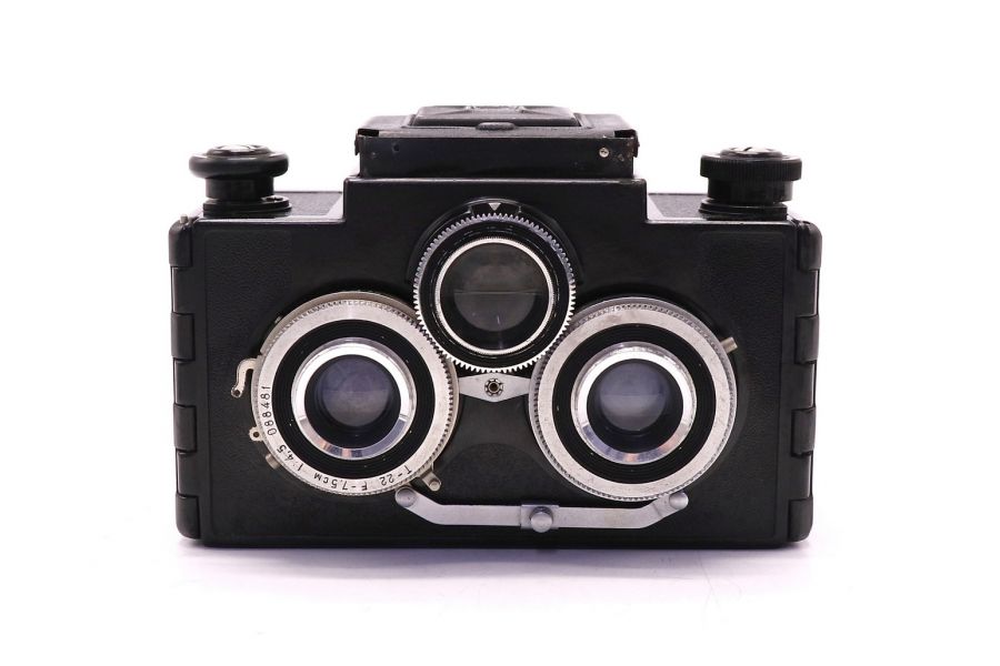 Фотоаппарат Спутник с заземлением (СССР, 1957)