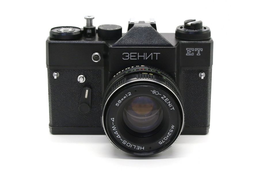 Зенит ЕТ black kit без экспонометра (БелОМО, 1993)