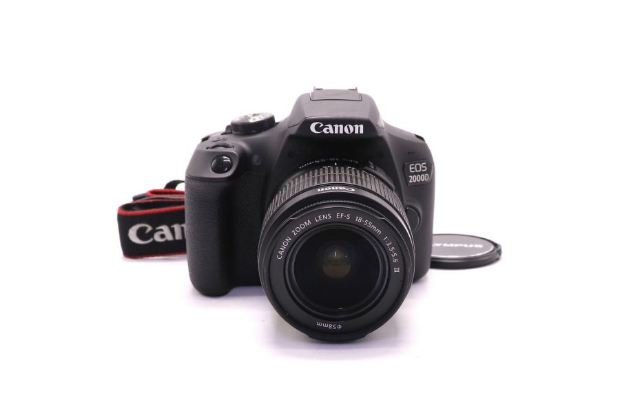 Canon EOS 2000D kit (пробег 5045 кадров)
