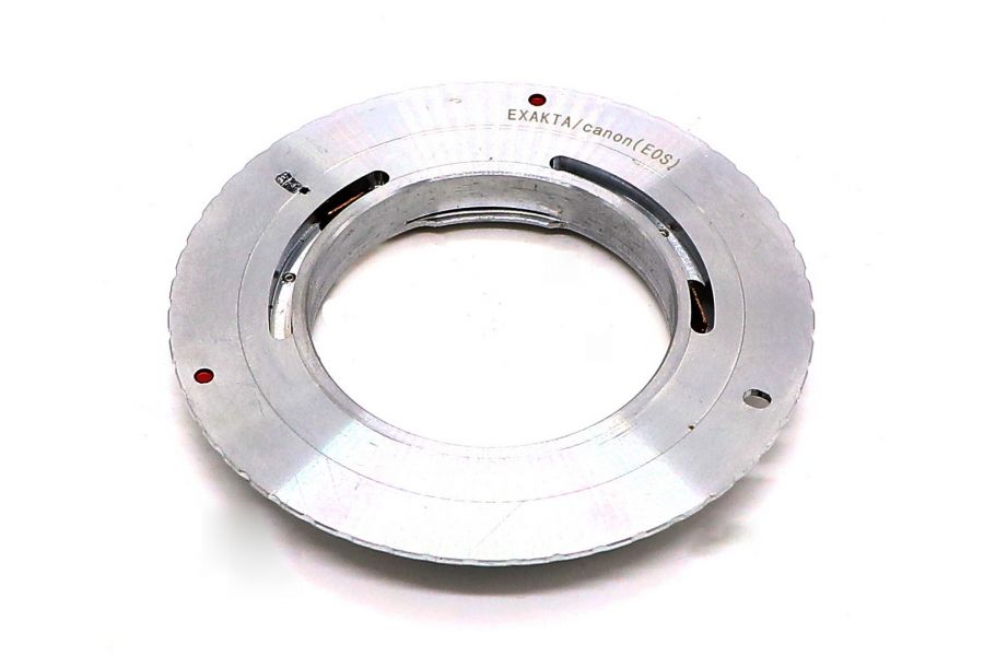 Adapter Exakta - Canon EOS chip