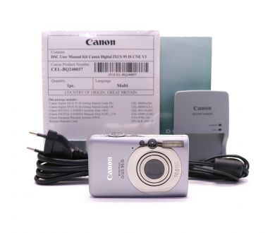 Canon IXUS 95 IS в упаковке