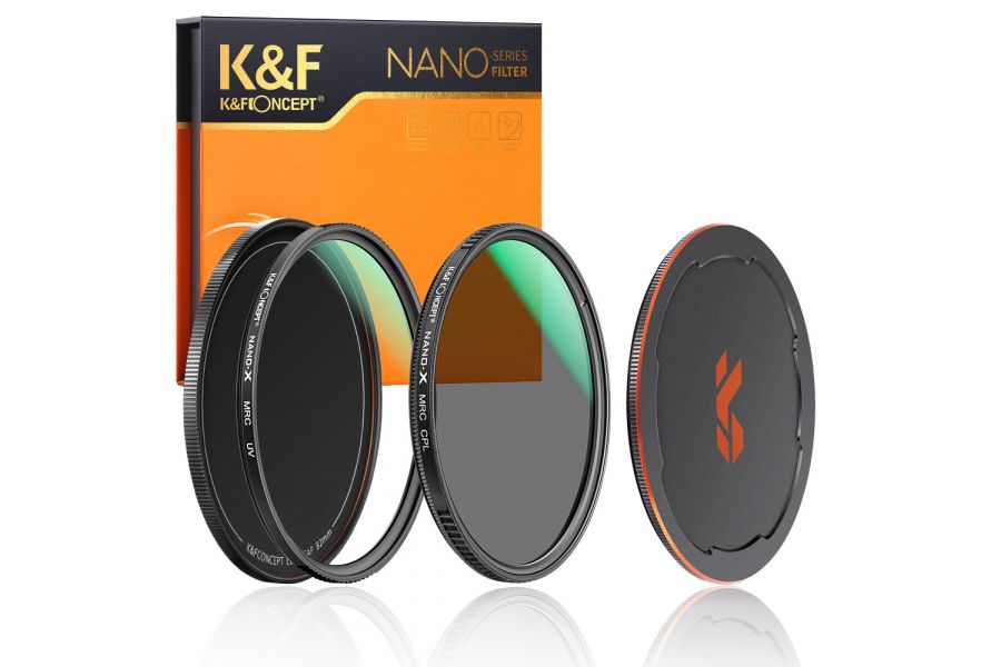 Светофильтры K&F Concept Nano-X MC-UV+CPL 55mm 