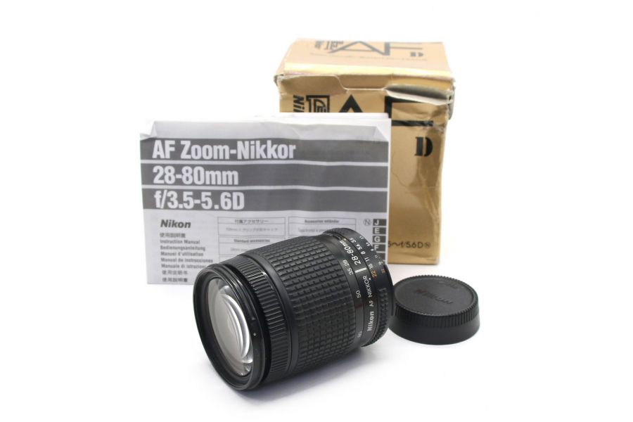 Nikon 28-80mm f/3.5-5.6D AF Nikkor в упаковке