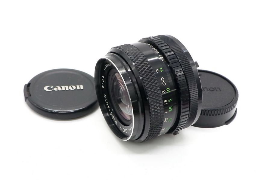 Soligor 28mm f/2.5 Wide-Auto MC Canon FD