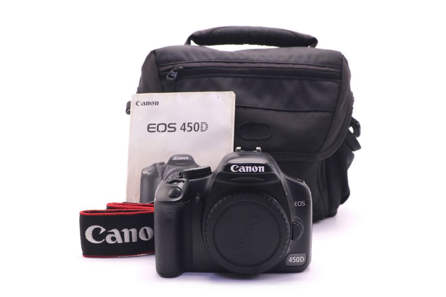 Canon EOS 450D body (пробег 3235 кадров)