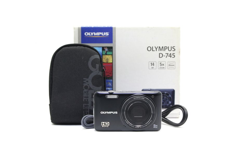 Olympus D-745 в упаковке