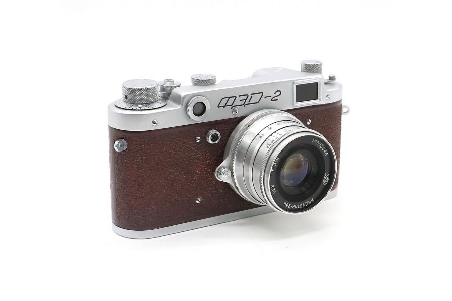 Фэд 2 красный, в упаковке (СССР, 1957)