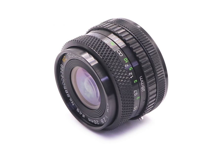 Soligor 28mm f/2.8 Wide-Auto MC Canon FD