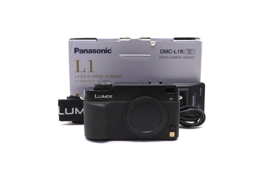 Panasonic Lumix DMC-L1 в упаковке