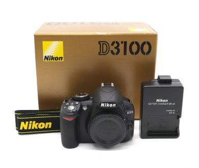 Nikon D3100 body в упаковке (пробег 25 кадров)