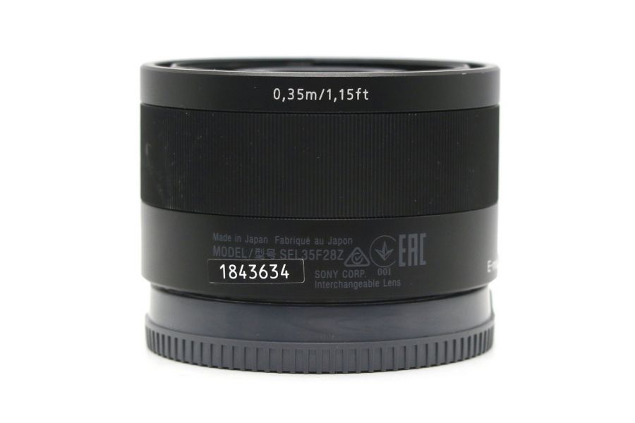 Sony Carl Zeiss Sonnar T* 35mm f/2.8 ZA (SEL-35F28Z)