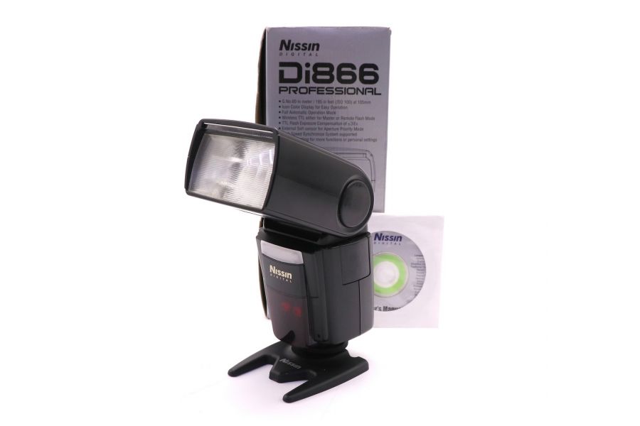 Фотовспышка Nissin Professional Di866 for Canon в упаковке