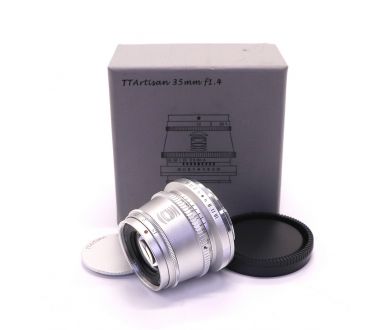 TTartisan 35mm F1.4 APS-C for Sony E (серебро)