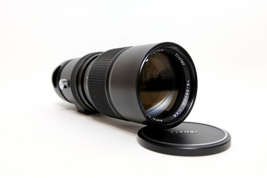 Vivitar auto zoom 4.5/75-260mm (Japan, 1976)