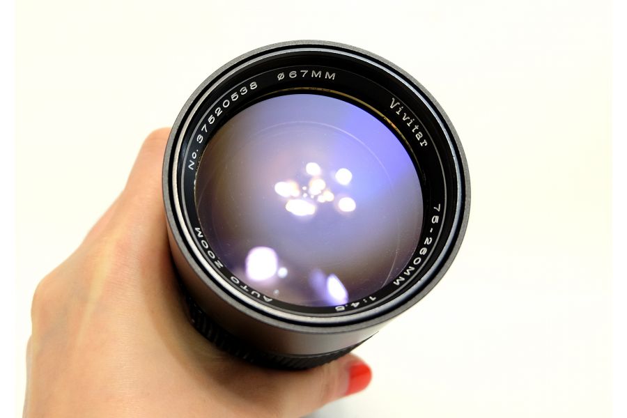 Vivitar auto zoom 4.5/75-260mm (Japan, 1976)