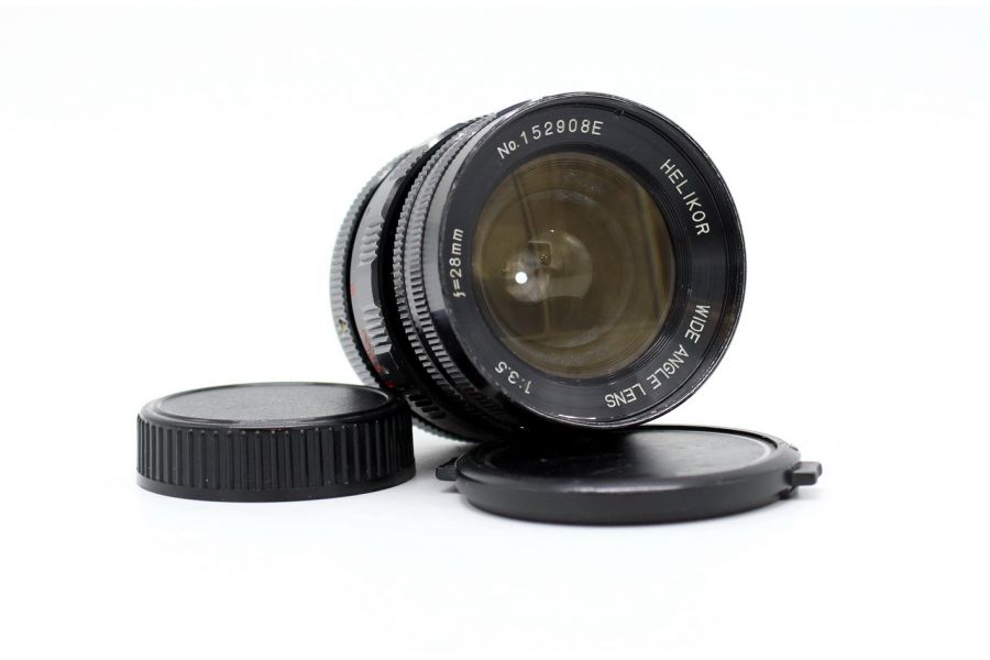 Helikor 3,5/28 wide angle (Japan, 1982)