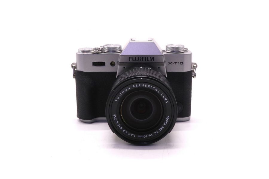 Фотокамера Компактная Fujifilm X-T10 kit серебристая 