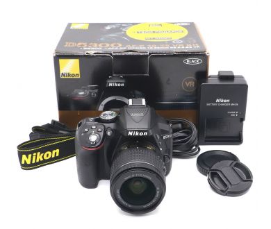 Nikon D5300 kit в упаковке (пробег 79340 кадров)