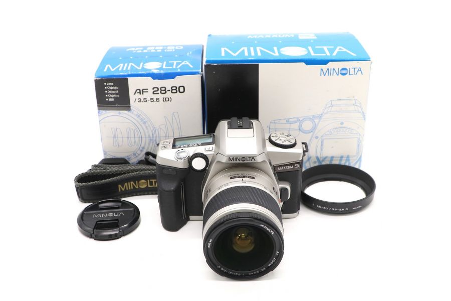 Minolta maxxum 5 kit в упаковке