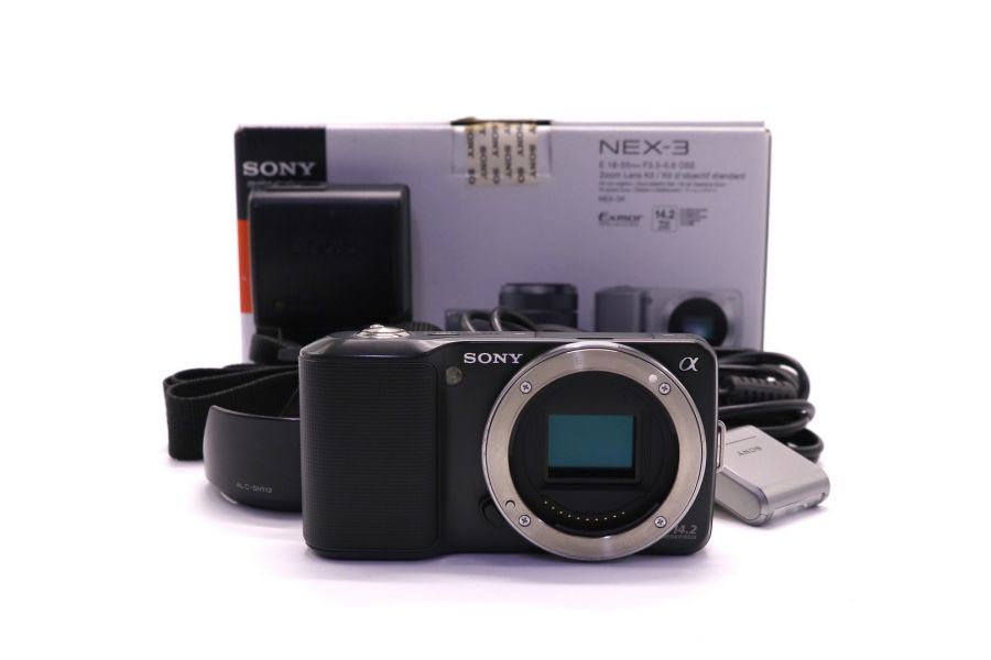 Sony Nex-3 body в упаковке (пробег 84020 кадров)