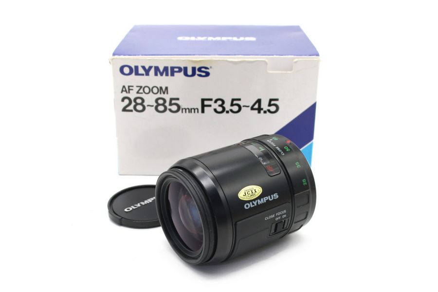 Olympus 28-85 mm f/ 3.5-4.5 AF Zoom в упаковке