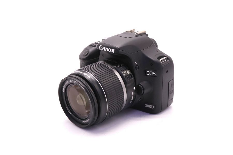 Canon EOS 500D kit в упаковке (пробег 6490 кадров)