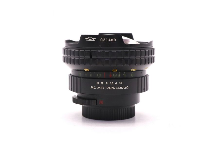 Сверхширокоугольный объектив Мир-20М МС 3.5/20 М42 