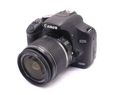 Canon EOS 500D kit (пробег 11560 кадров)