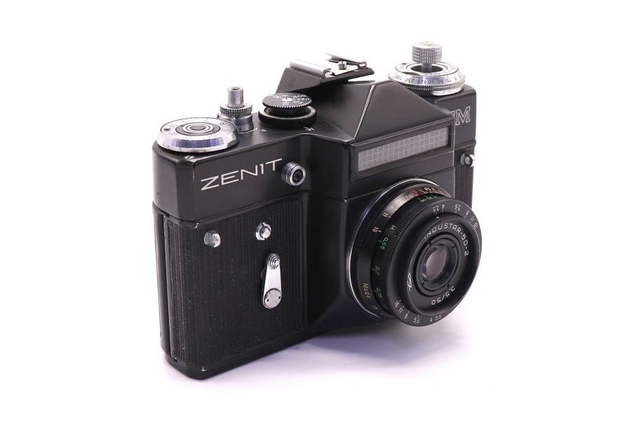 Зенит ЕМ черный + Индустар-50-2