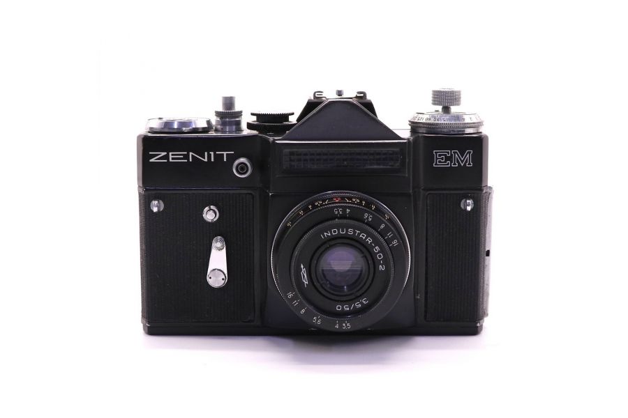 Зенит ЕМ черный + Индустар-50-2