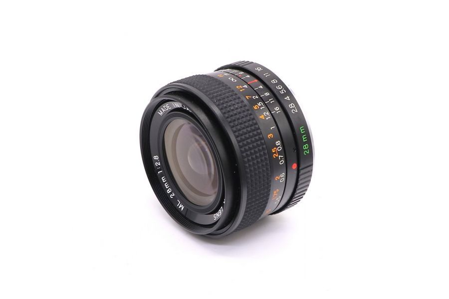 Yashica ML 28mm f/2.8 в упаковке