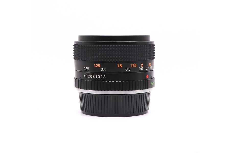 Yashica ML 28mm f/2.8 в упаковке