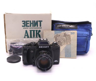 Редкий Зенит АПК + Гелиос-44К-4 2/58 в упаковке