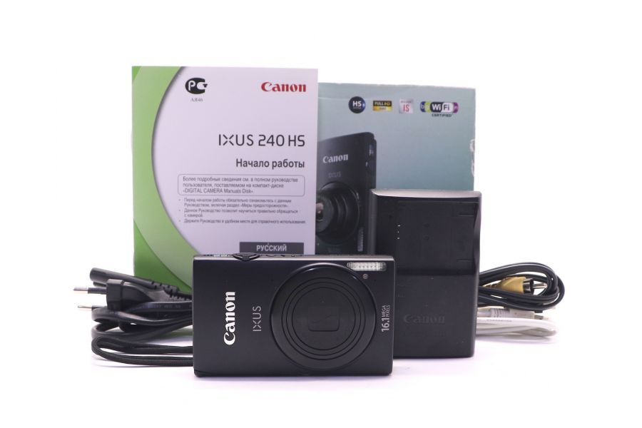 Canon IXUS 240 HS в упаковке