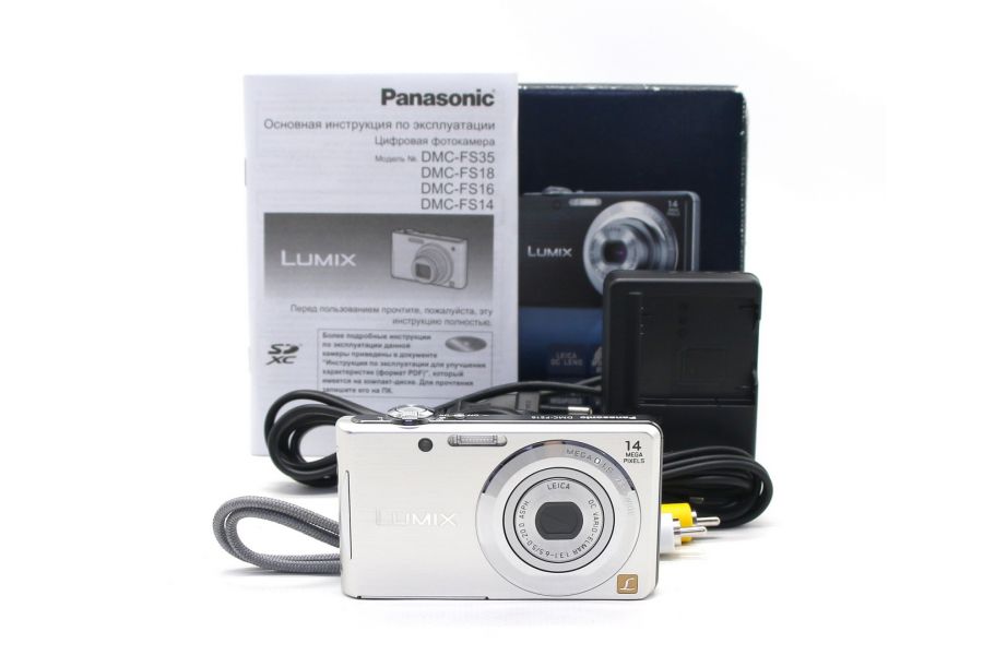 Panasonic Lumix DMC-FS16 в упаковке