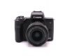 Canon EOS M50 kit (пробег 13555 кадров) фотоаппарат