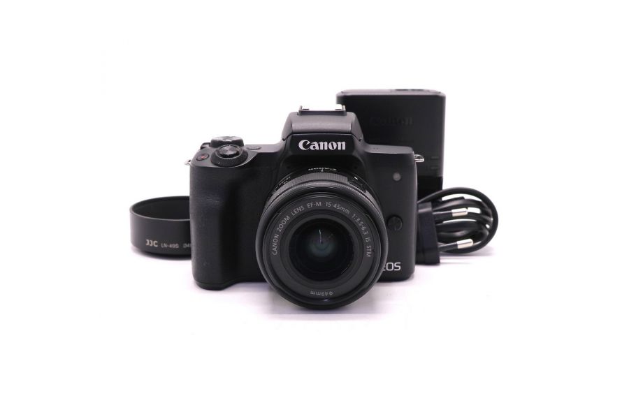 Canon EOS M50 kit (пробег 13555 кадров) фотоаппарат