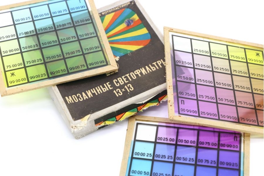 Светофильтры мозаичные 13х13
