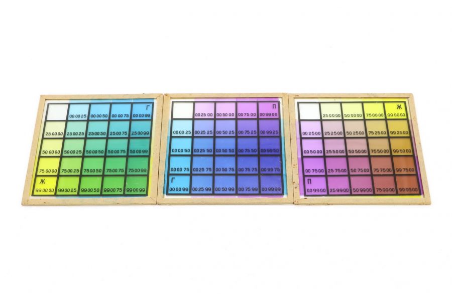 Светофильтры мозаичные 13х13