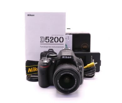 Nikon D5200 kit в упаковке (пробег 2315 кадров)