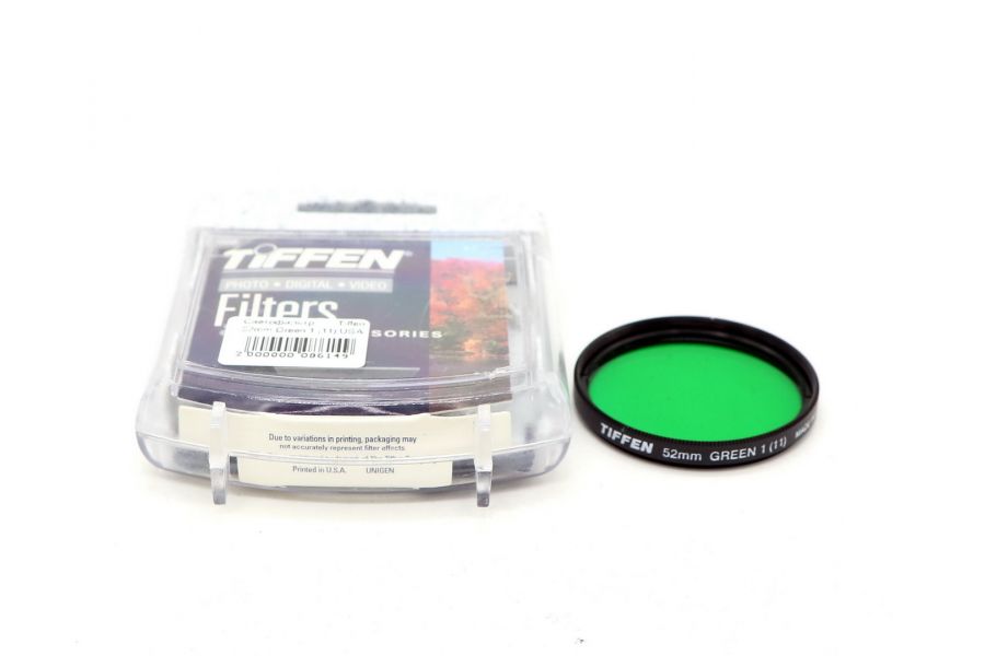 Светофильтр Tiffen 52mm Green 1 (11) USA