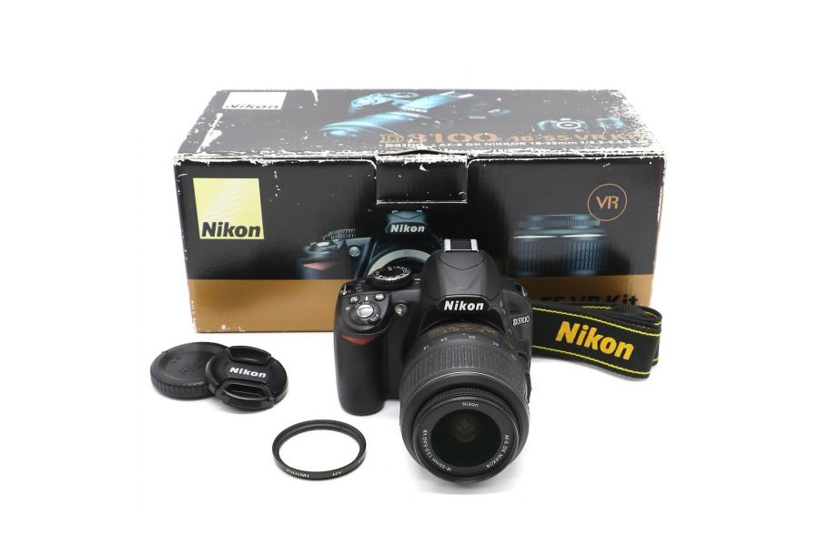 Nikon D3100 kit в упаковке (пробег 3220 кадров)
