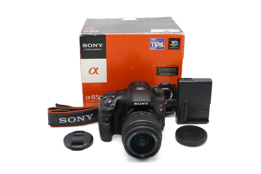 Sony A65 kit в упаковке (пробег 75 кадров)