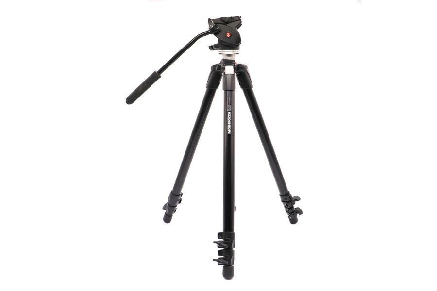 Штатив Manfrotto 055XDB + Manfrotto 701 HDV