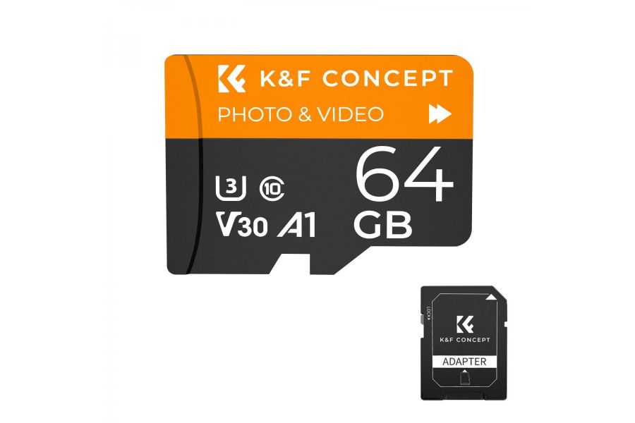 Карта памяти 64G Micro SD U3/V30/A1 K&F Concept